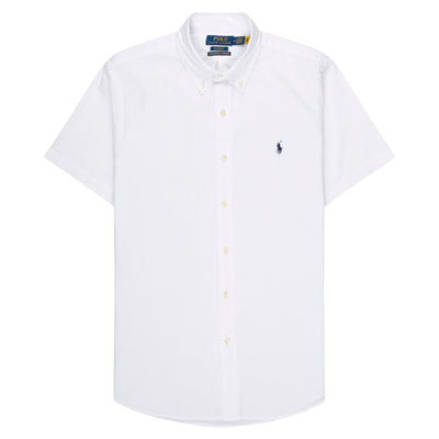 Polo Ralph lauren White Seersucker SS Shirt