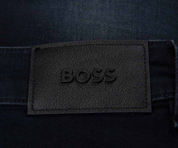 HUGO BOSS Delaware3-1 Super Soft Slim Fit Jeans Navy