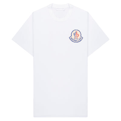 Moncler Pixel logo T-Shirt White