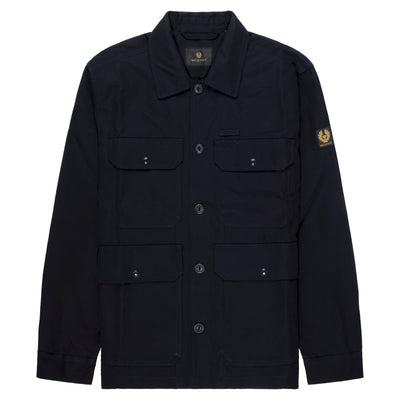 Belstaff Forge 4 Pocket Navy Overshirt