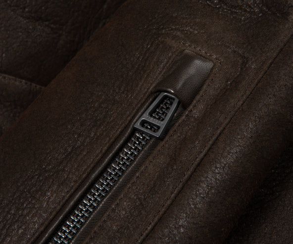 Belstaff Tundra Brown Shearling Jacket