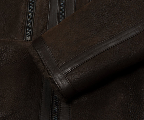 Belstaff Tundra Brown Shearling Jacket