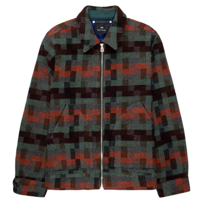 Paul Smith Fun Check Wool Jacket Multi