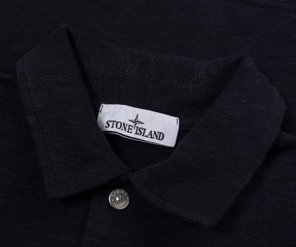 Stone Island Purple Flecked Rugby Shirt