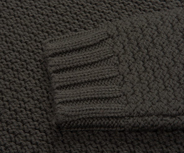 Stone Island Green Chunky Knitted Sweater