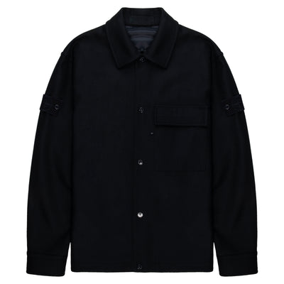 Stone Island Ghost Navy Fleece Overshirt