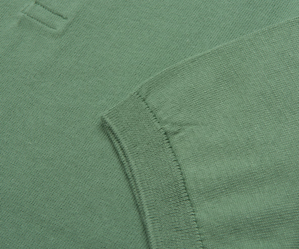 Polo Ralph Lauren Green Knit SS Polo Shirt