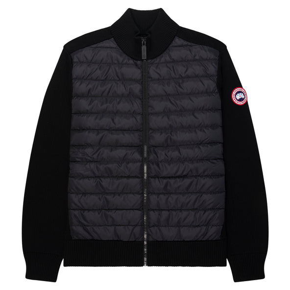 Canada Goose Black Hybridge Knit Jacket