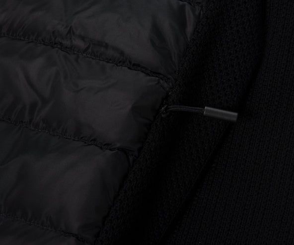 Canada Goose Black Hybridge Knit Jacket