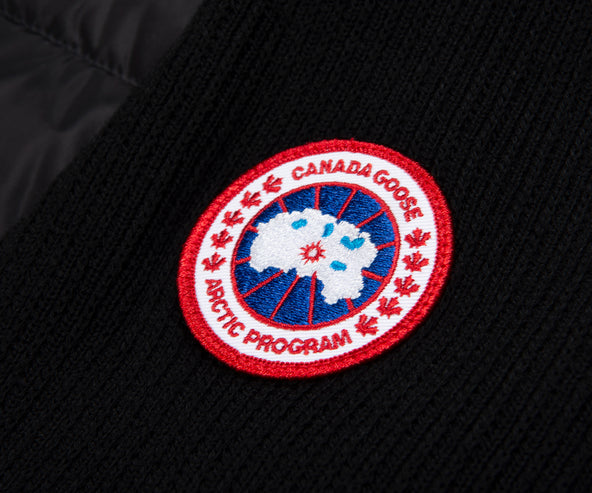 Canada Goose Black Hybridge Knit Jacket