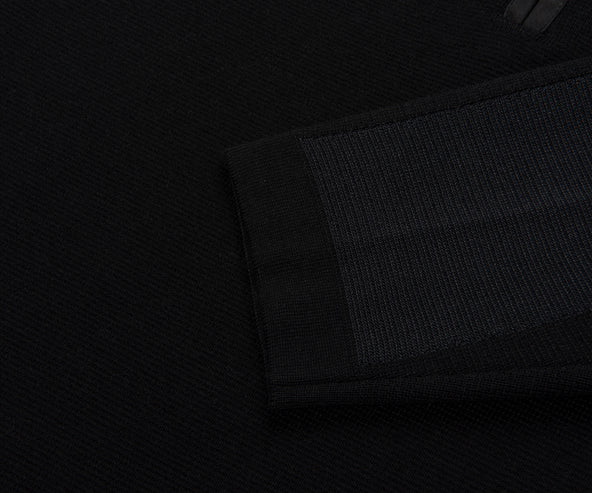 Canada Goose Black Stormont 1/4 Zip Sweater