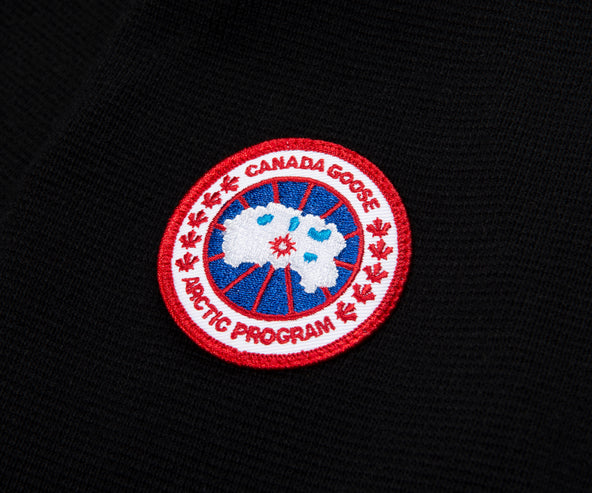 Canada Goose Black Stormont 1/4 Zip Sweater