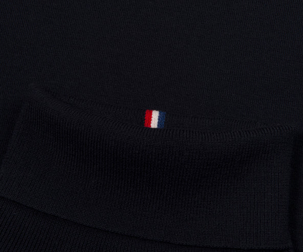 Moncler Grenoble Navy Ciclista Turtle Neck Sweater