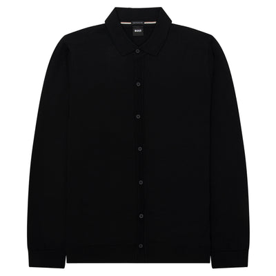 Boss Black Helbert Full Button LS Polo