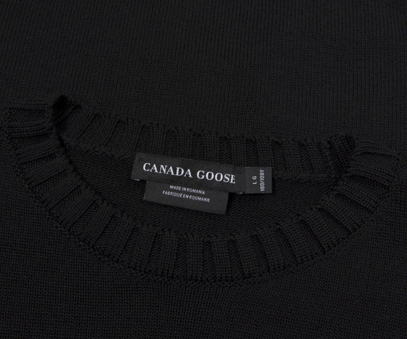 Canada Goose Black Rosseau Crewneck