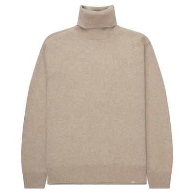 Paul & Shark Beige Knitted Roll Neck