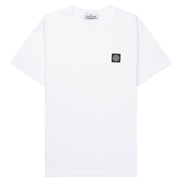 Stone Island White Box Logo T-Shirt