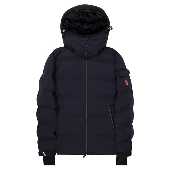 Moncler Grenoble Navy Montgetech Hooded Down Jacket