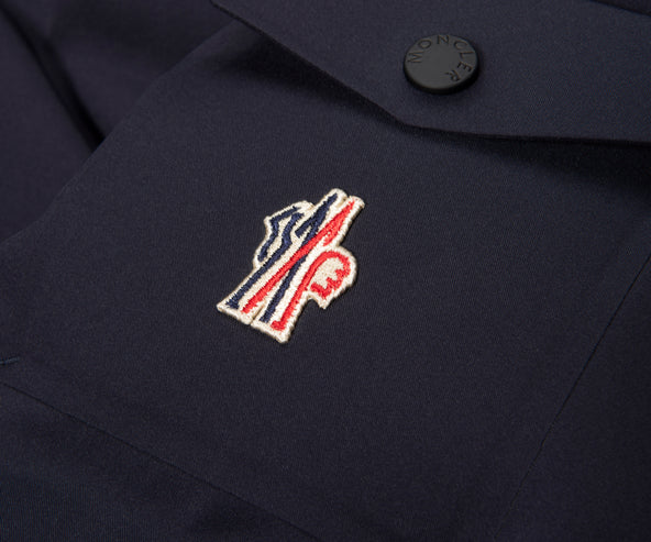 Moncler Grenoble Navy Montgetech Hooded Down Jacket
