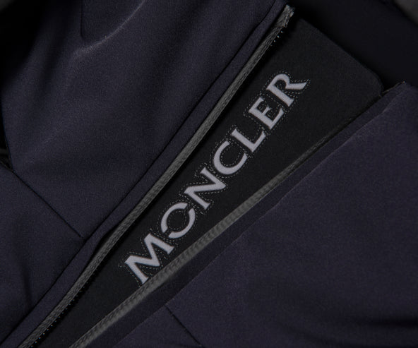 Moncler Grenoble Navy Montgetech Hooded Down Jacket