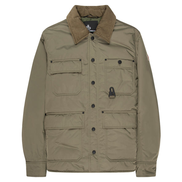 Moncler Grenoble Green Waterton Down Field Jacket