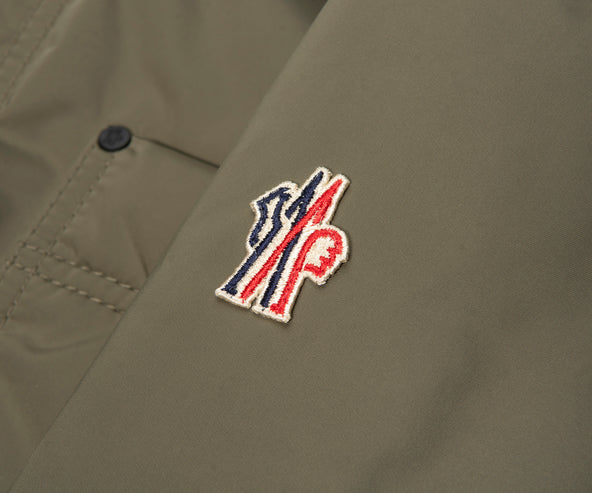 Moncler Grenoble Green Waterton Down Field Jacket