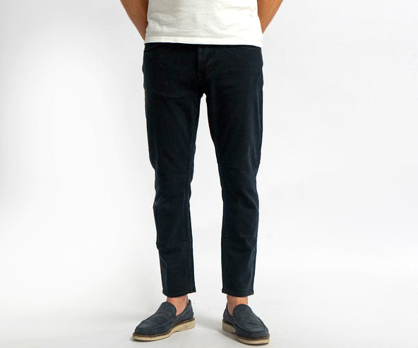 Nudie Lean Dean Jeans Black Skies