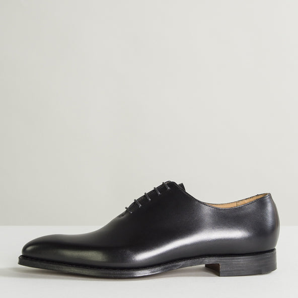 Crockett & Jones 'Alex' Calf Leather Shoes Black