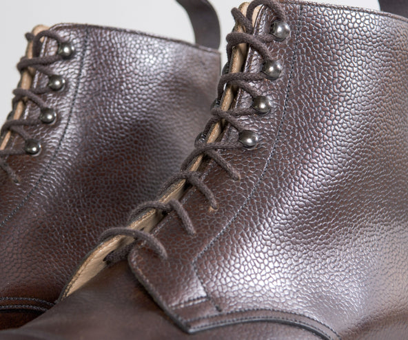 Crockett & Jones 'Coniston' Scotch Country Grain Boots Dark Brown