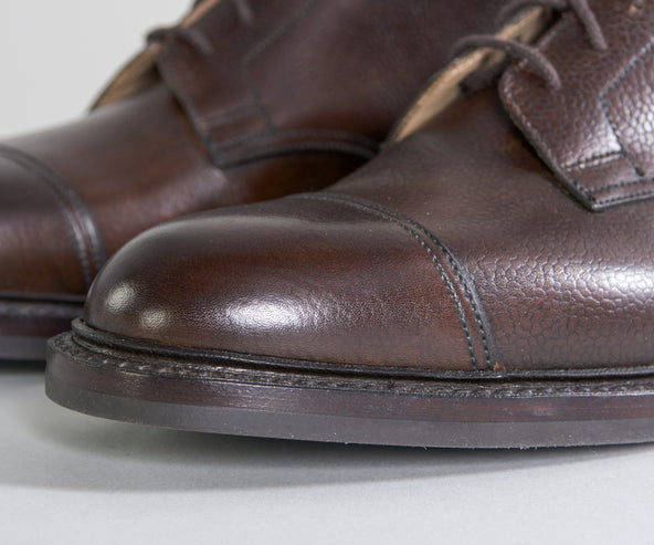 Crockett & Jones 'Coniston' Scotch Country Grain Boots Dark Brown