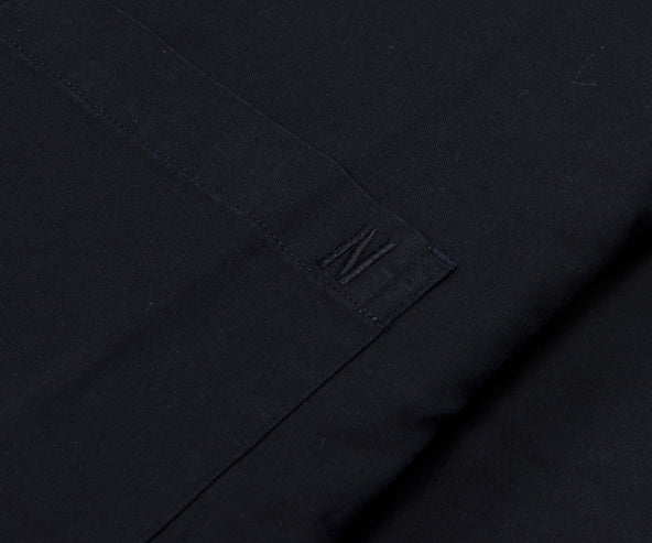 Norse Projects Algot Twill LS Shirt Navy