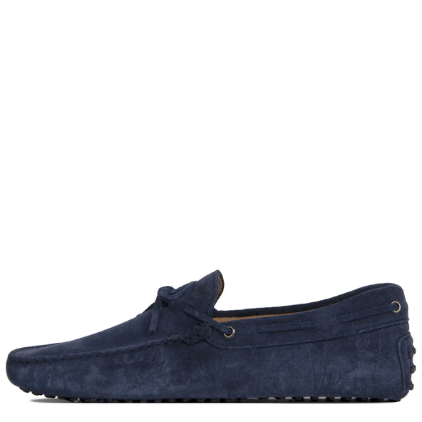Tods Gommino Suede Driving Shoes Navy