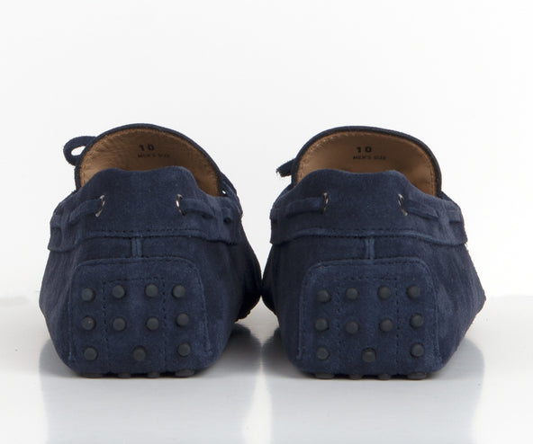 Tods Gommino Suede Driving Shoes Navy