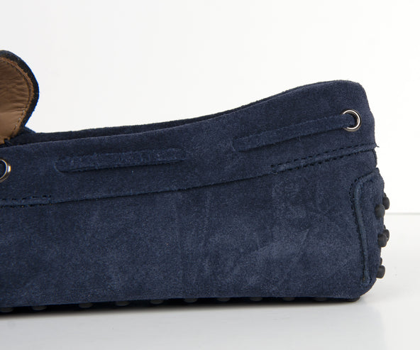 Tods Gommino Suede Driving Shoes Navy