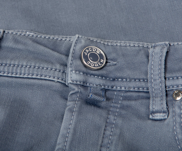 Jacob Cohën Slim Fit Denim Jeans Light Grey
