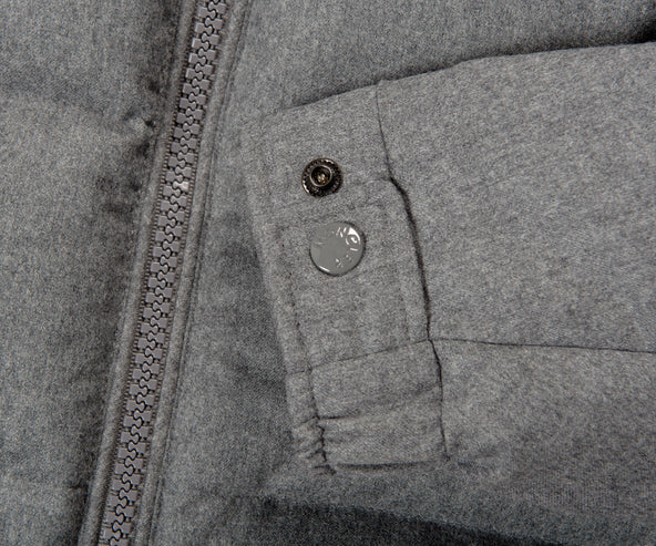 Moncler Montgenevre Short Down Jacket Grey