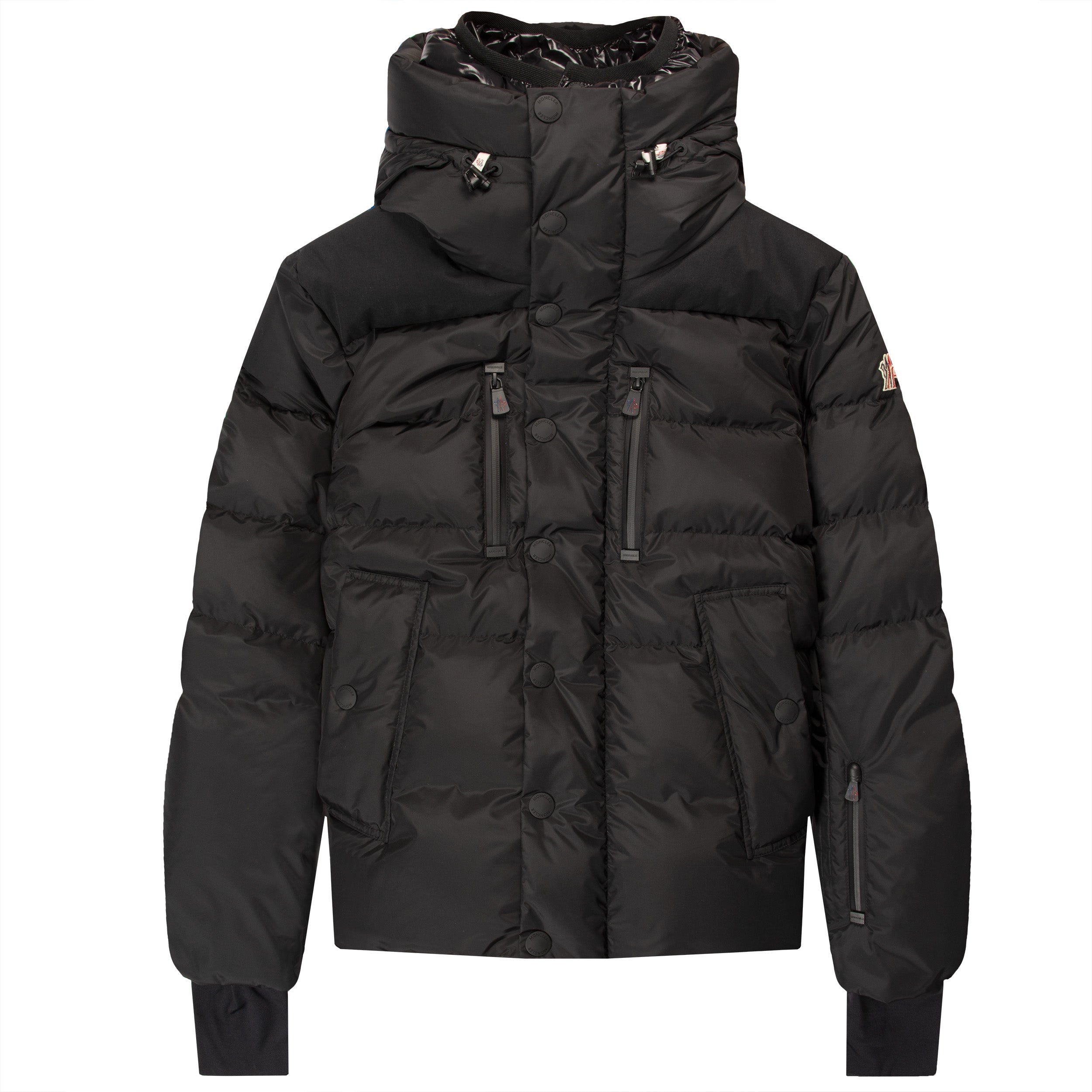 SAVINEGIUBBOTTO モンクレール Moncler Grenoble Rodenberg Short Down Jacket Black – Pockets