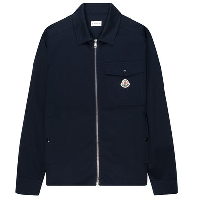 Moncler Camica Overshirt Navy