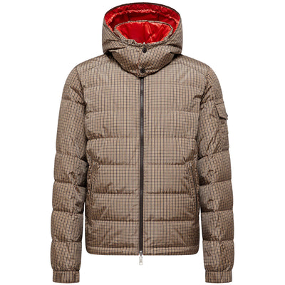 Moncler Jonage Puppytooth Reversible Hooded Jacket Multi