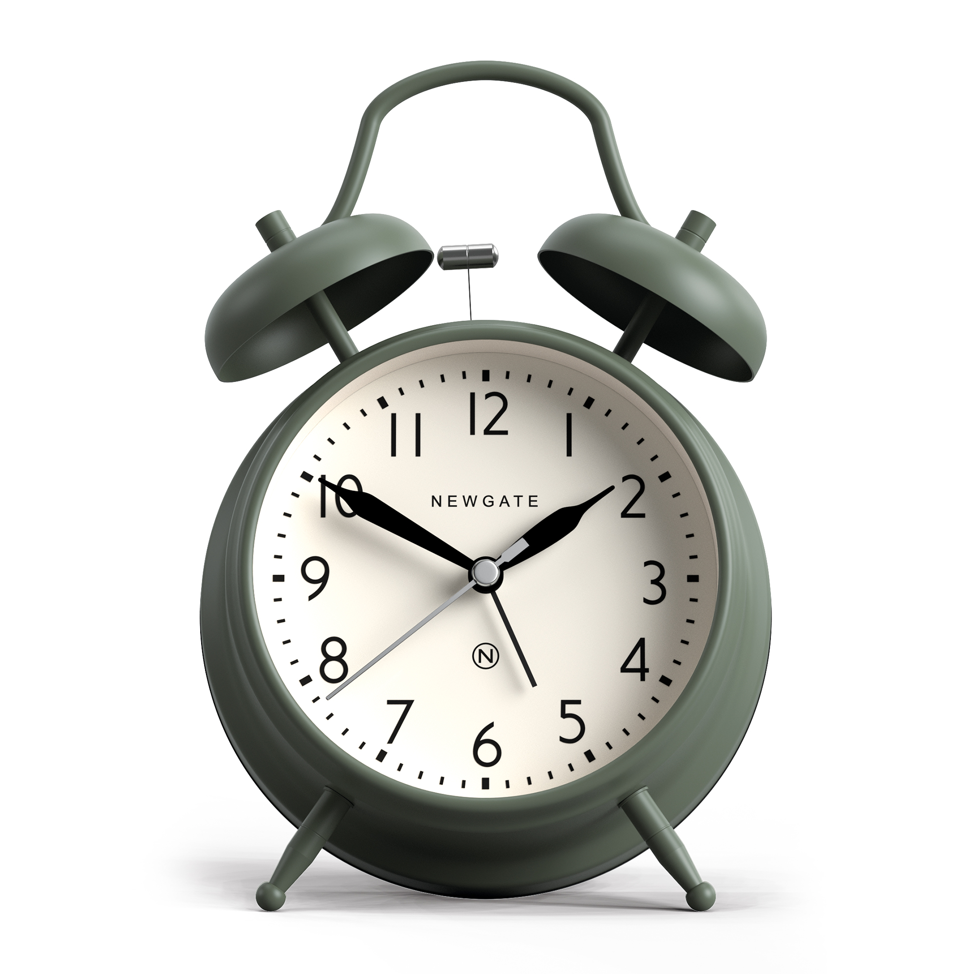 NEWGATE Covent Garden Alarm Clock Sage Green