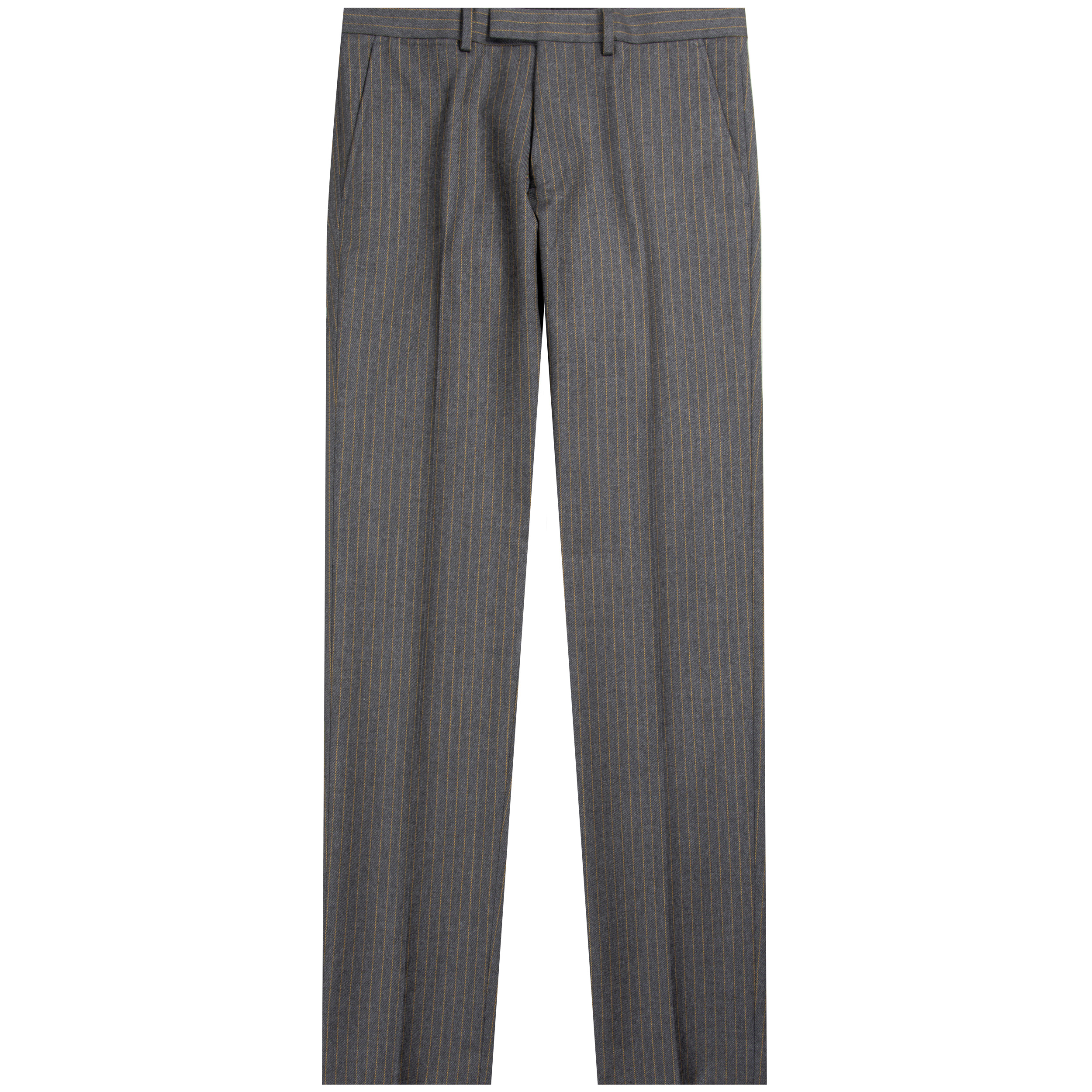 Dries Van Noten Peeler Pinstripe Tailored Trousers Grey