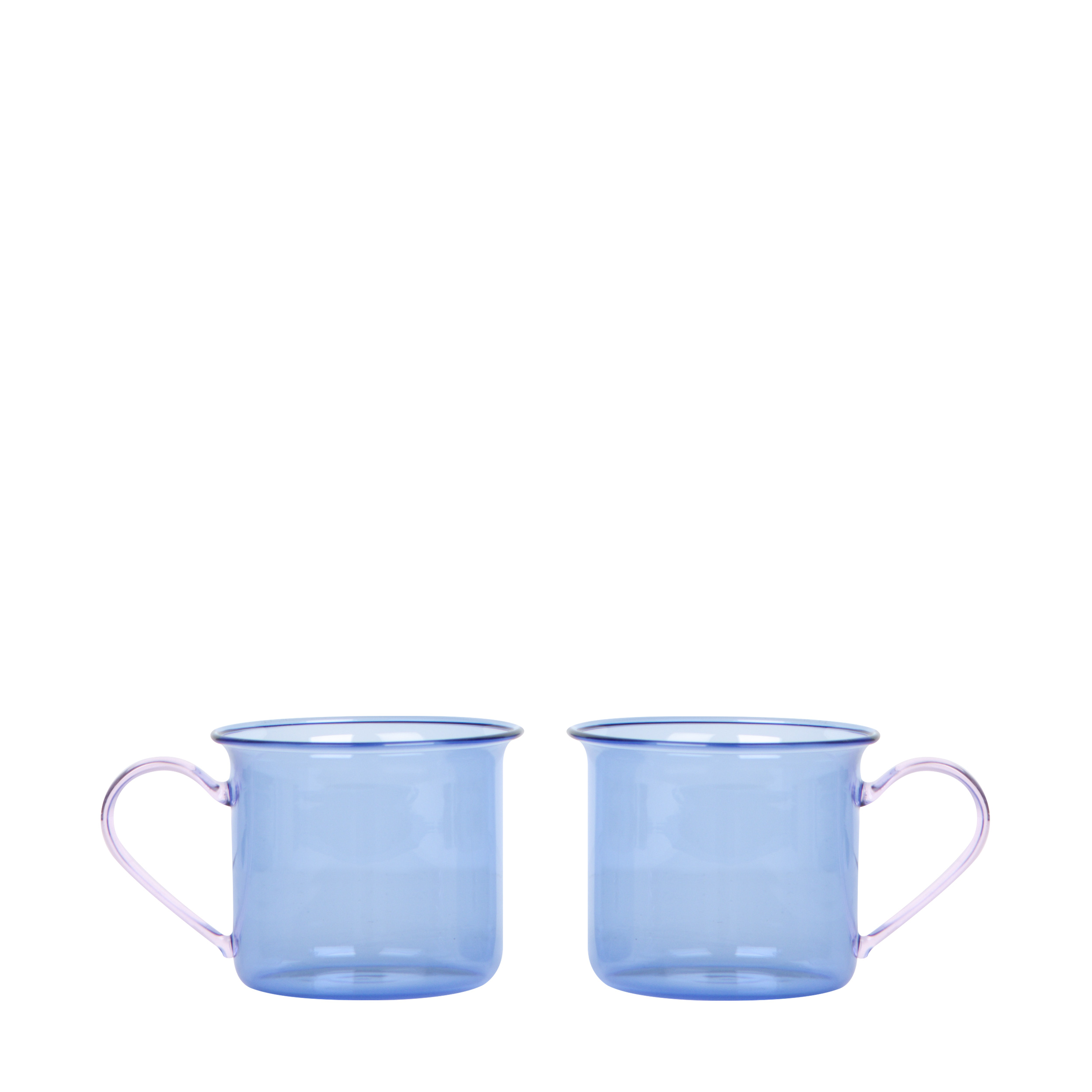 HAY ’Borosilicate’ Mug Set Light Grey