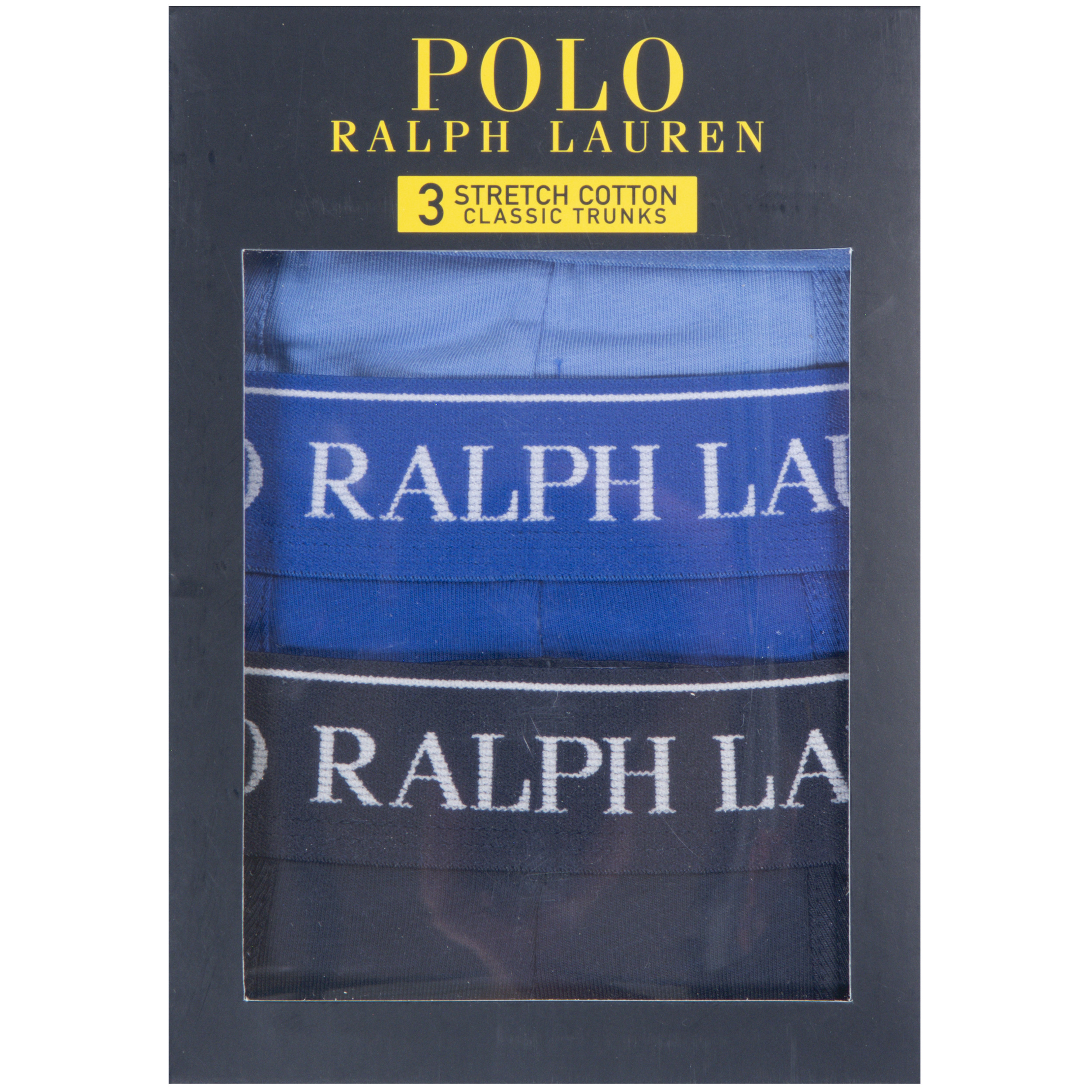 Polo Ralph Lauren ’3-Pack’ Boxer Selection Blue