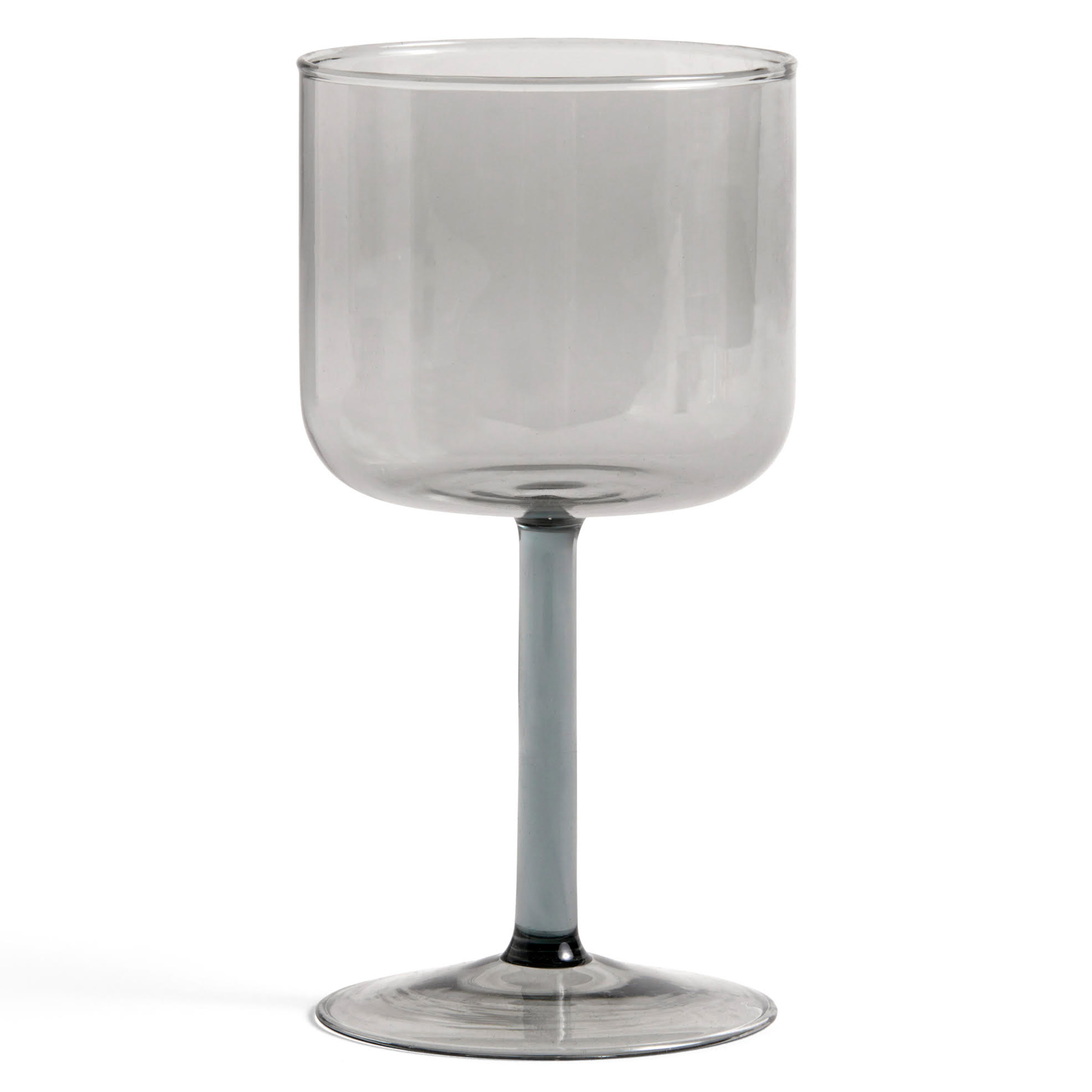 HAY 2-Tone Wine Glass 2 Pieces 0.25L Grey