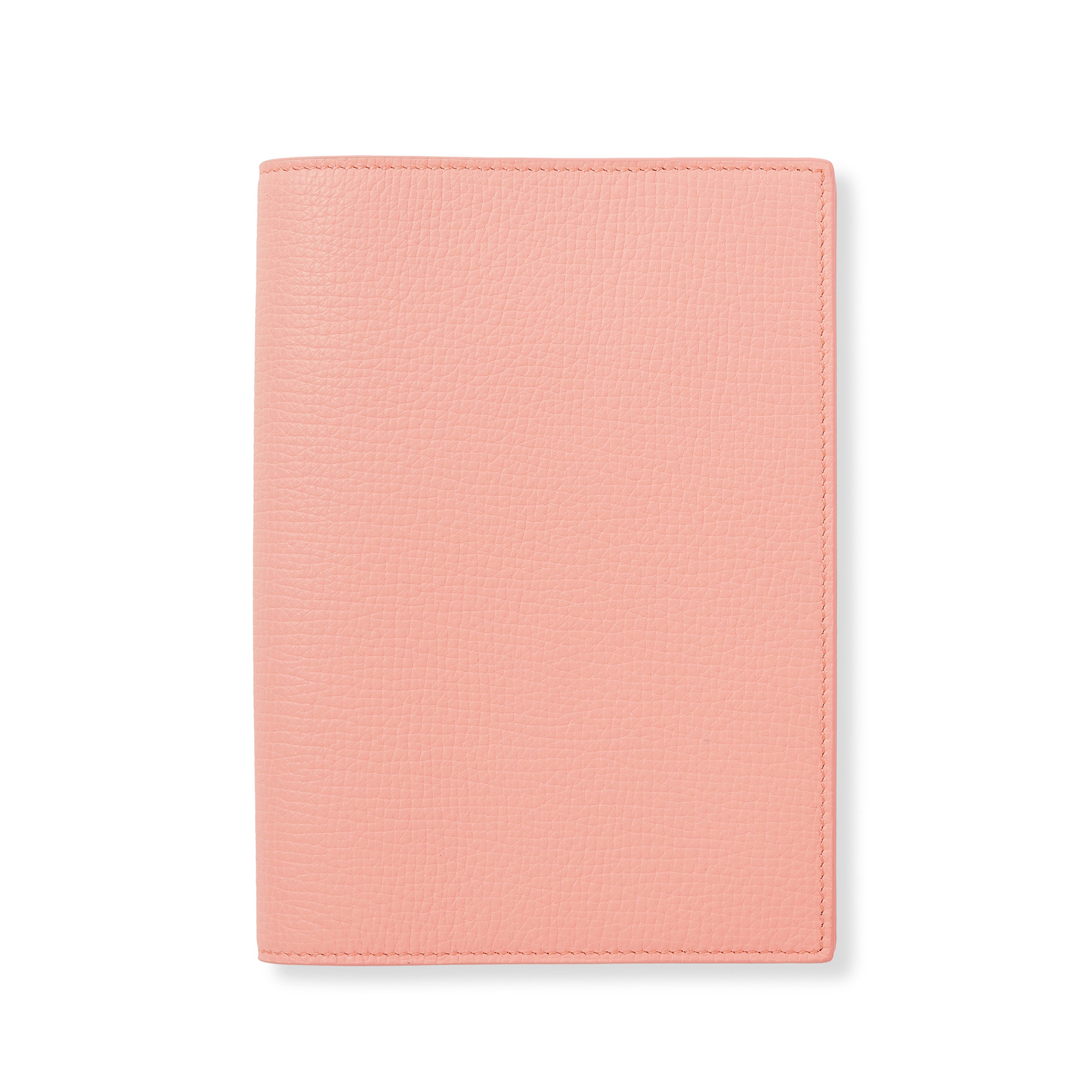 Smythson Evergreen Refillable Notebook Pink