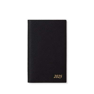 Smythson Weekly Diary With pocket Black