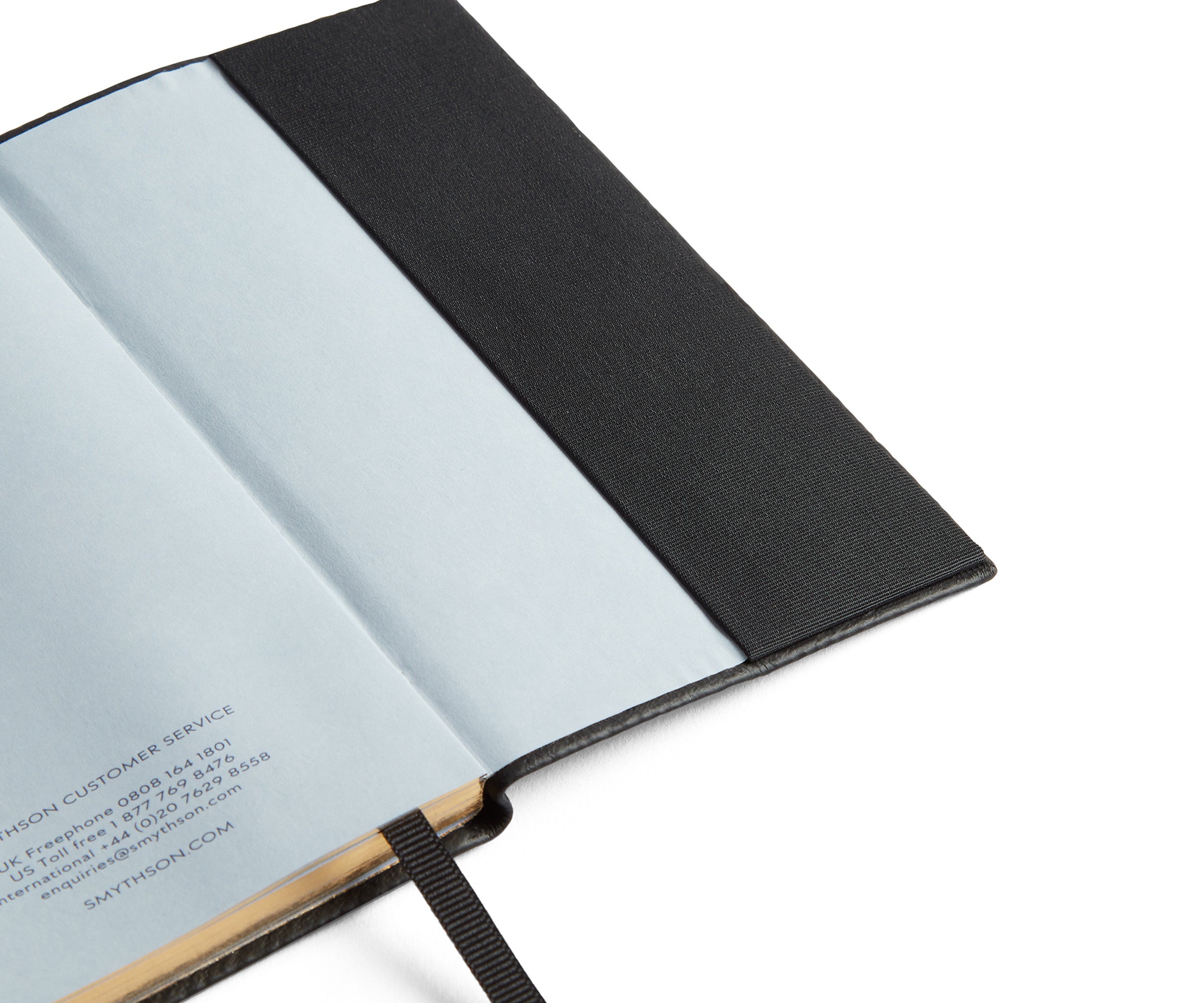Smythson Weekly Diary With pocket Black