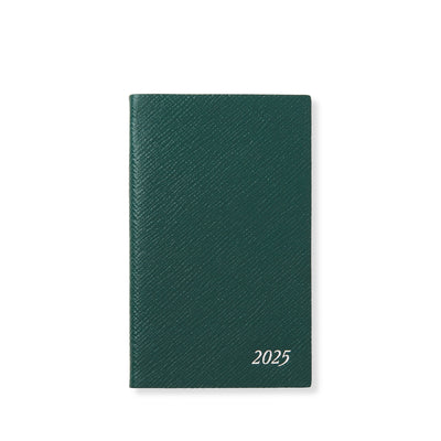 Smythson Weekly Diary With pocket Forest Green