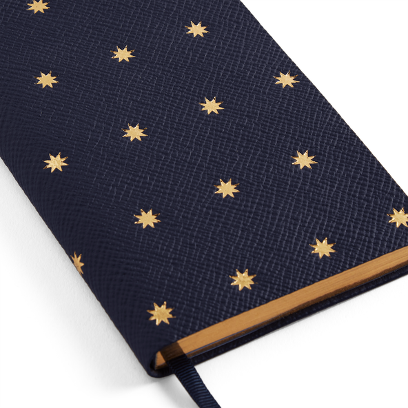 Smythson PMA Stars Navy Notebook