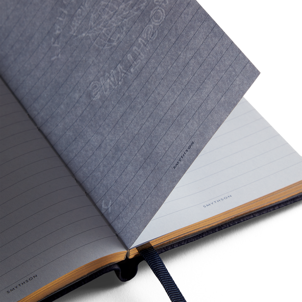 Smythson PMA Stars Navy Notebook